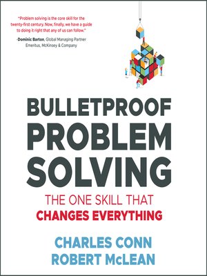 Bulletproof Problem Solving - Audiobook